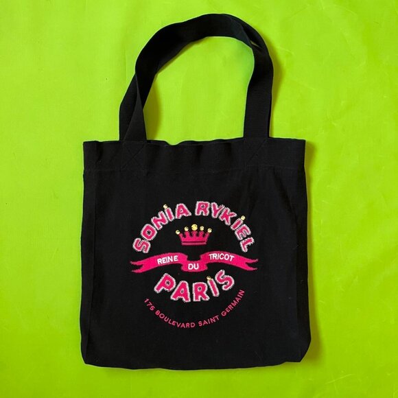 Rare‎ Sonia Rykiel x H&M Paris tote bag - Picture 1 of 7